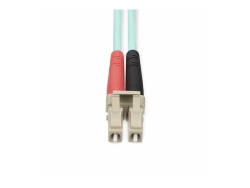 Startech 20M Lc/Upc To Lc/Upc OM4 Multimode Fiber Optic Cable, Duplex 50/125M, Ltw 450FBLCLC20