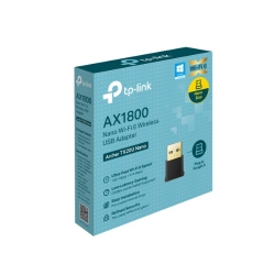 TP-Link Archer TX20U Nano AX1800 Nano Wi-Fi 6 Wireless USB Adapter, 1201 Mbps At 5 GHz + 574 Mbps At 2.4 GHz, Internal Antennas, USB 3.0 Archer TX20U Nano