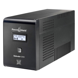PowerShield Defender 2000VA/1200W Ups, Avr, LCD Display, 6 Aus Sockets, User-replaceable Batteries, 2-year Warranty PSD2000