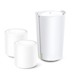 Tp-Link Deco AX5400 Dsl Mesh Wi-Fi 6 Modem, GbE/WAN(4), Rj-11(2), 3-Pack, 3YR DECO X73-DSL(3-PACK)
