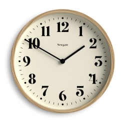 Newgate Number Four Theatre Wall Clock-Faux Wood NG-NUMFOU240MFW