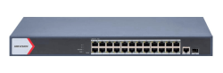 Hikvsion Transmission 3E1526P-Ei 24 Port Managed Gig Poe 1X Gig Up, 1 X Sfp 370W, 2YR 301802749
