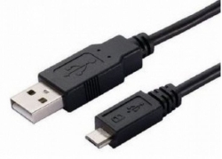 Astrotek USB To Micro USB Cable 2m - Type A Male To Micro Type B Male Black Colour RoHS AT-USB2MICRO-AB-1.8
