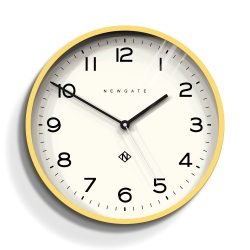 Newgate Number Three Echo Clock Silicone Yellow NGNUMTHR129CHY