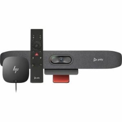 Poly Studio R30 USB Video Bar And Bt Remote With HP Usb-c Dock G5 Abg 9U3S9AA