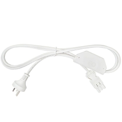 Oe Elsafe: Starter Cable 10A 2000mm Lead & Thermal Overload | White 019.098.0040