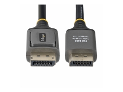 Startech.Com 1.5M Displayport 2.1 Cable, Vesa-Certified, DP80 DP2.1 Cable, Ltw DP21V-150C-DP80-CBL