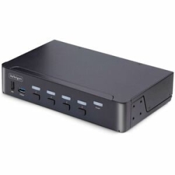 StarTech.com Kvm Switchbox - Taa Compliant - 4 Computer(s) - 1 Local User(s) - 8K - 7680 X 4320 - 10 X USB - USB 2.0 - 5 X DisplayPort D86A2-4-PORT-8K-KVM