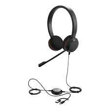 Jabra Corded Evolve 20 Se Uc Stereo Headset,USB-C/A 4999-829-469