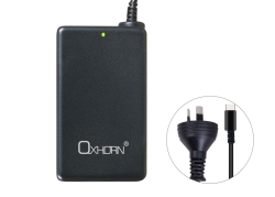 Oxhorn 65W Ac Power Adapter Usb-c Charger Power Delivery For Lenovo HP Dell Asus Usb-c Laptop Tablet Mobile Built-in Power Supply Protection 2M Cable NB-PD65B