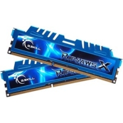 G.Skill RipjawsX F3-2400C11D-16Gxm RAM Module - 16 Gb (2 X 8GB) - DDR3-2400/Pc3-19200 DDR3 Sdram - 2400 MHz - CL11 - 1.65 V - Non-ECC - Unbuffered - 240-pin - Lifetime Warranty F3-2400C11D-16GXM
