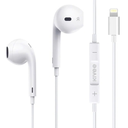 Kivee MT30 Half In Ear Hi-Fi Stereo Earphone 1.2M White ELEKIVMT30