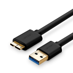 Ugreen USB 3.0 A Male To Micro USB 3.0 Male Cable - Black 1M (10841) ACBUGN10841