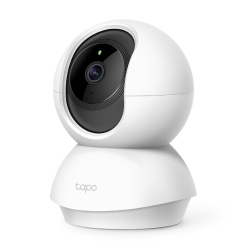 TP-Link TC70 Pan/Tilt Home Security Wi-Fi Camera,1080P Full HD,Two-Way Audio,Night Vision,Sound & Light Alarm TC70