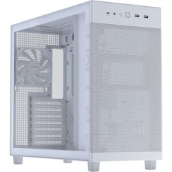 Asus Prime AP303 Computer Case With Tempered Glass Panel - White Prime AP303 TG White