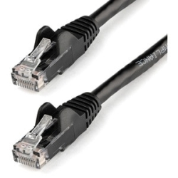 7m Black Snagless Cat6 Utp Patch Cable N6PATC7MBK