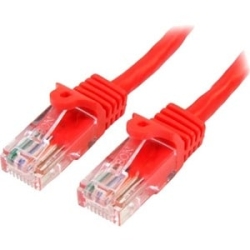 7m Red Snagless Cat5e Patch Cable 45PAT7MRD
