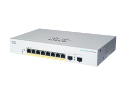 Cisco - CBS220 Smart 8-port Ge, PoE, Ext Ps, 2x1G Sfp CBS220-8P-E-2G-AU