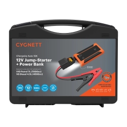 Cygnett ChargeUp Auto 10K MAh Jump-Starter & Power Pack-Orange(CY3577CHAUT),Vehicle Jump Starter Up To V10 Petrol 7L V8 Diesel 4.5L,2 Years Warran CY3577CHAUT