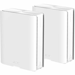 BE25000 Quad Band WiFi 7 802.11be Mesh Router, Coverage Up To 8000 Sq. Ft., Dual 10G Ports, Smart Home Master With Multi-SSID For IoT, Vpn And Parental Controls, Subscription-free Network Security, Ai Zenwifi BQ16