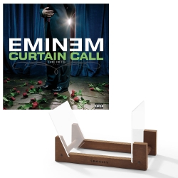 Eminem Curtain Call - Double Vinyl Album & Crosley Record Storage Display Stand UM-9887896-BS