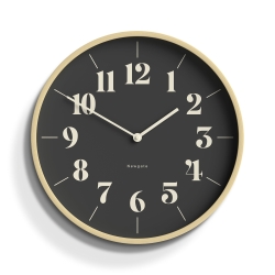 Newgate Mr Clarke Clock Pale Wood Reverse Hopscotch Dial NGMRC307PLY40