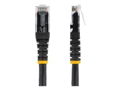 Startech 15FT CAT6 Ethernet Cable - Black Cat 6 Gigabit Ethernet Wire -250Mhz 100W Poe RJ4 C6PATCH15BK