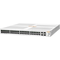 Hpe Instant On 1930 48 Ports Manageable Ethernet Switch - Gigabit Ethernet, 10 Gigabit Ethernet - 10/100/1000Base-T, 10GBase-X - 3 Layer Supported - Modular - 36.90 W Power Consumption - Twisted Pair, Optical Fiber - 1U - Rack-mountable - Lifetime Limite
