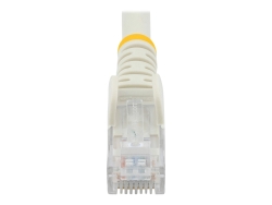 Startech.Com 1M CAT6 Ethernet Cable White 650MHZ 100W Snagless Patch Cord, Ltw N6PATC1MWH