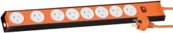 Jackson 8 Way Heavy Duty Metal Power Board: Orange Pt8888