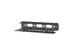 APC (AR8600A) Horizontal Cable Manager, 2U X 4" Deep, Single-Sided W Cover AR8600A