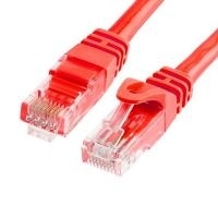 Network Cable: Cat6-A (Backward Compatible Cat6) Rj45 0.25M 25Cm Red Cat6-0.25M Red