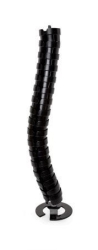 Oe Elsafe: Umbilical Cable Management - Pathfinder Ceiling To Floor 2820mm In Black 002.008.0218