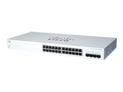 Cisco - CBS220 Smart 24-port Ge, 4x10G Sfp+ CBS220-24T-4X-AU
