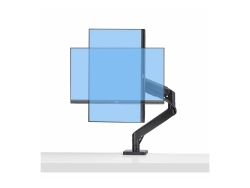 Startech.Com Monitor Desk Mount For 49" Ultrawide Curved Screen, Max 44LB, 5 Yr H1M1AG1-MONITOR-ARM