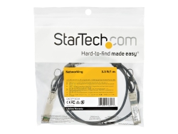 Startech.Com 1M 10GBE Sfp+ Dac Twinax Cable For Dell Emc Dac-Sfp-10G-1M, Ltw DACSFP10G1M