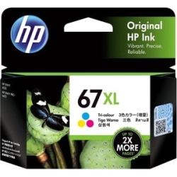 67XL Tri-Color Original Ink Crtg Apj 3YM58AA