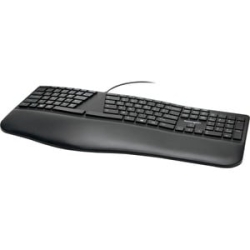 Pro Fit Ergonomic Wired Keyboard - Black K75400US