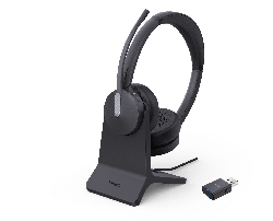 Yealink (WH64) Bluetooth Dect Uc Mono Hybrid Headset, WDD60 Dect Dongle, No Base Station 1208688