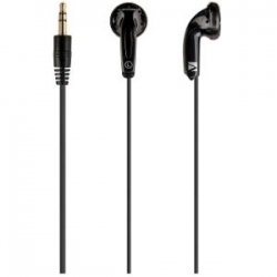 Verbatim Earbud Headphone - Black 65062