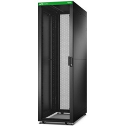 APC Easy Rack, 42U, Black, With Roof, Castors, Feet, 4 Brackets, And Side Panels, No Bottom, 1991H X 600W X 800D Mm ER6282