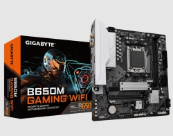 B650 M-ATX Motherboard: AM5 Socket For AMD Ryzen 7000/8000 Series Processors 2x DDR5, 4x Sata 6Gb/s, PCIe 4.0, 1x M.2 Gen4, USB 3.2, 2.5GbE LAN, Wi-Fi Ac + Bluetooth, Realtek 7.1 Audio, HDMI/VGA B650M GAMING WIFI