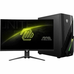Mag 275CF X24 27-Inch Fhd Gaming Monitor 1920x1080 Rapid VA Curved 1500R 240Hz 0.5ms Eye Care HDMI 2.0b DP 1.2a Tilt Adjustable Vesa Mount Black MAG 275CF X24
