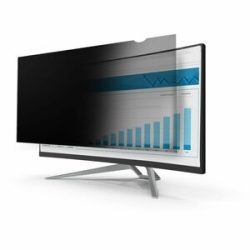 StarTech.com Monitor Privacy Screen For 34 Inch Ultrawide Display, 21:9 Widescreen Computer Screen Security Filter, Blue Light Reducing - 34 Inch Ultrawide Widescreen Monitor Privacy Screen Protector For Security Outside +/-30 Deg Viewing Angle To Keep D
