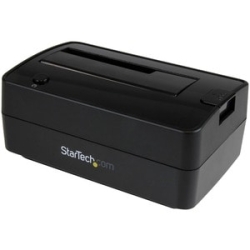 StarTech.com Single Bay USB 3.1 To Sata Hard Drive Docking Station, USB 3.1 (10 Gbps) Hard Drive Dock, External 2.5/3.5" Sata Hdd/SSD Dock - Single-bay Hard Drive Docking Station; 2.5/3.5in Sata I/Ii/Iii; USB 3.2 Gen 2 (10 Gbps) Host Connection; 4Kn; No