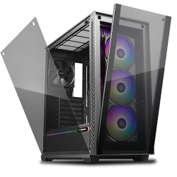 (ex-demo)DeepCool Matrexx 70 Add-Rgb 3F Full Sized Tempered Glass Argb Case, 3 Preinstalled Argb Fans DP-ATX-MATREXX70-BKG0P-3F