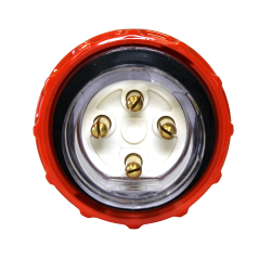 4C | Straight Plug IP66 500V 4Pin 20A 040.000.0127