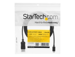 Startech.Com 1.8M USB-C (T/Bolt3) To DP1.2 Adapter Cable V1.0, 4K, 3YR CDP2DPMM6B