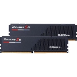 G.Skill Ripjaws S5 RAM Module For Desktop Pc - 32 Gb (2 X 16GB) - DDR5-5600/Pc5-44800 DDR5 Sdram - 5600 MHz - CL40 - 1.20 V - Non-ECC - Unbuffered - 288-pin - Dimm - Lifetime Warranty F5-5600J4040C16GX2-RS5K