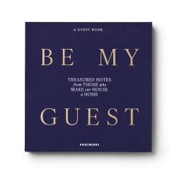 Printworks Guest Book-Be My Guest-Light Blue / Dark Blue PW-00779